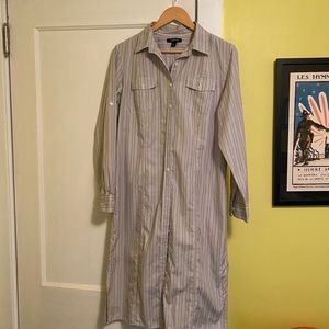 Lands End shirt dress 12